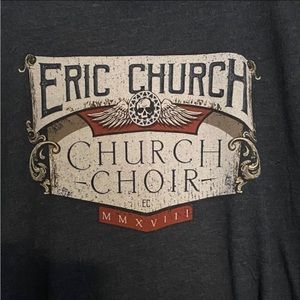 Eric Church T -Shirt Church Choir Large